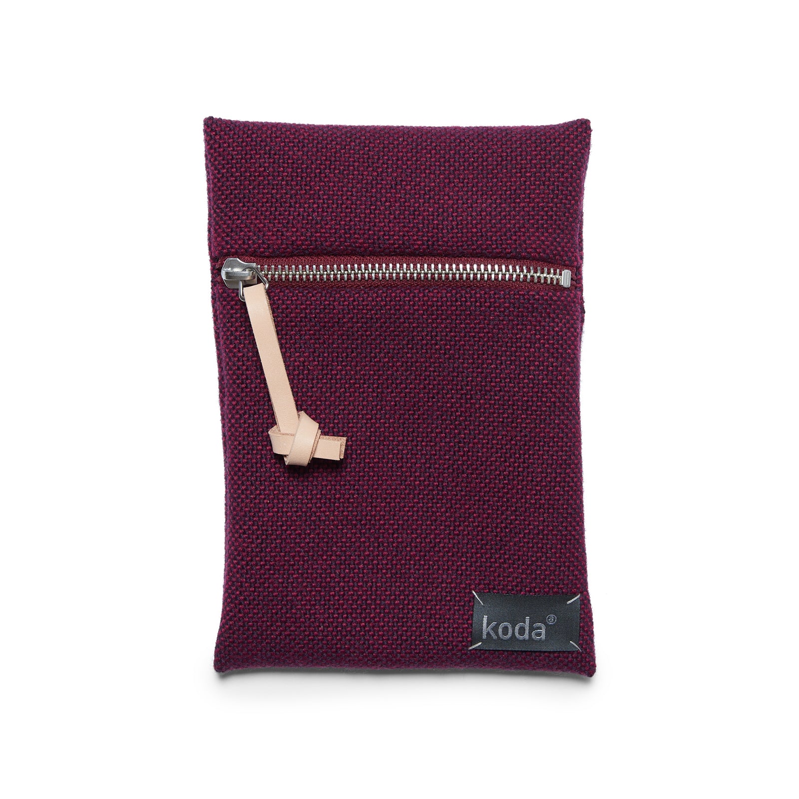 Etui Iep I317│Plum│Koda Amsterdam│vooraanzicht met witte achtergrond