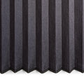 Plissé Schoudertas Grijs│Koda Amsterdam│detail luxaflex stof