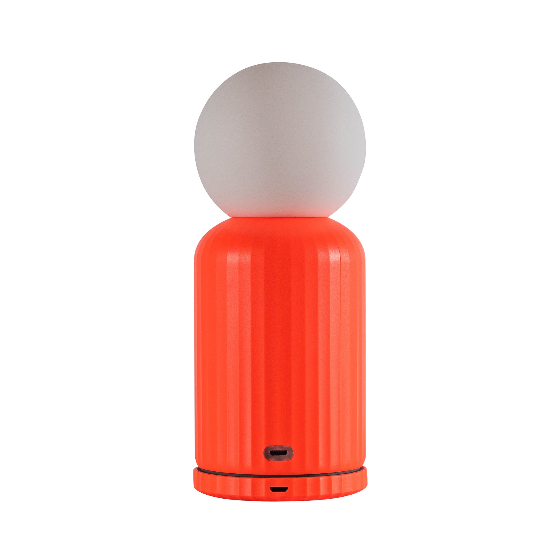 Original Lamp Coral│Lund London│Oplaadbaar│art. 7471│vooraanzicht met micro USB poort aan voorzijde
