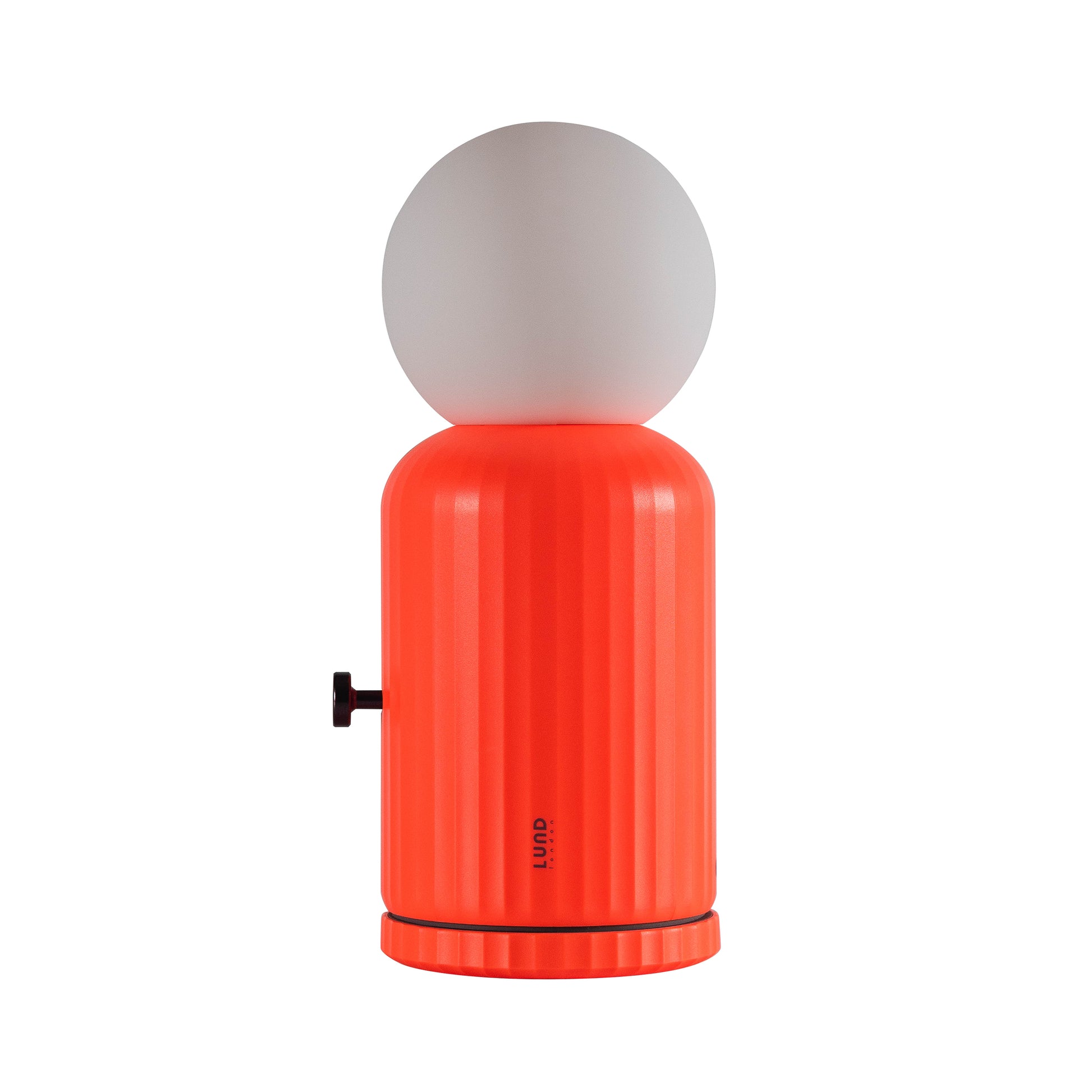 Original Lamp Coral│Lund London│Oplaadbaar│art. 7471│vooraanzicht met draaiknop aan zijkant