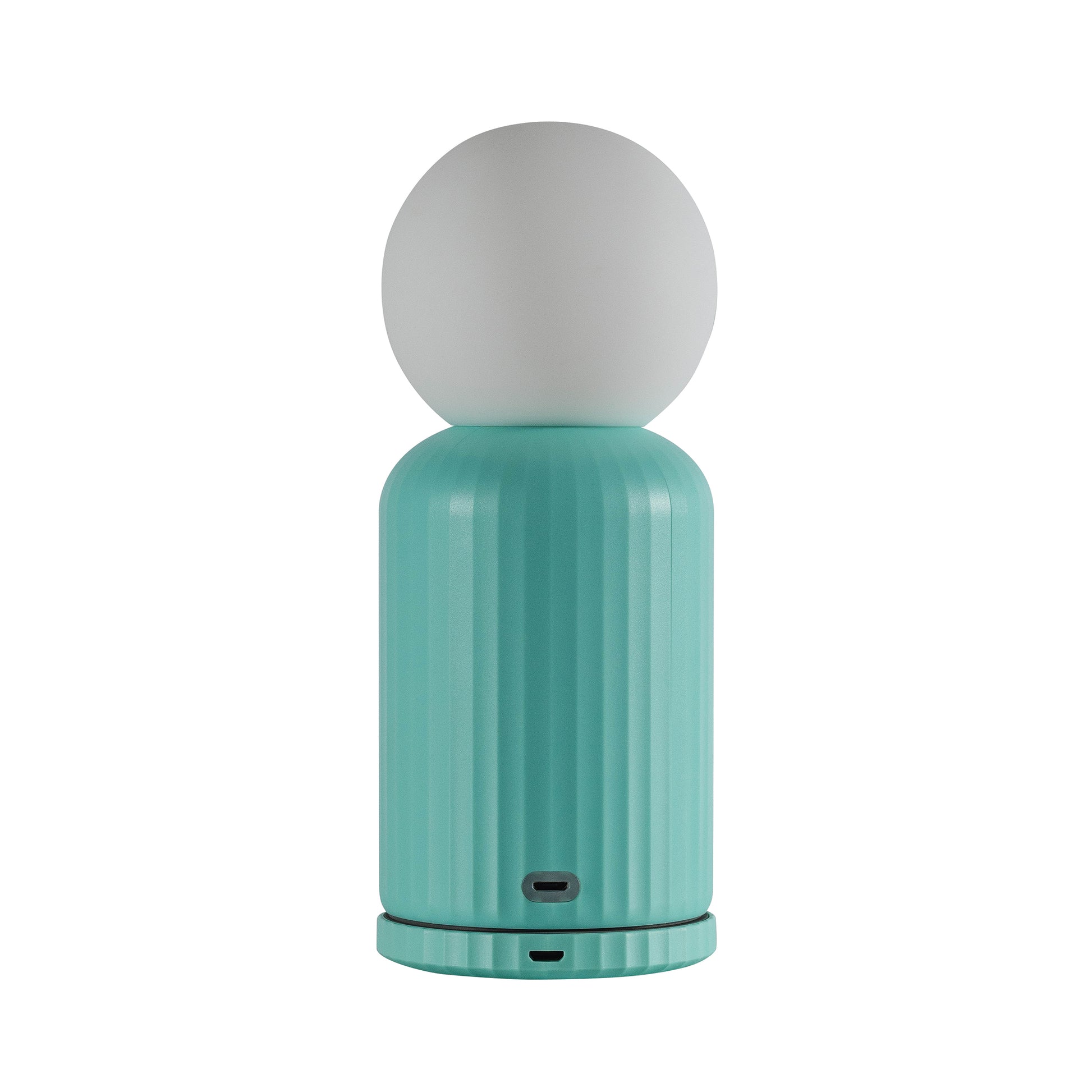 Original Lamp Mintgroen│Lund London│art. 7470│vooraanzicht met USB poort aan voorkant