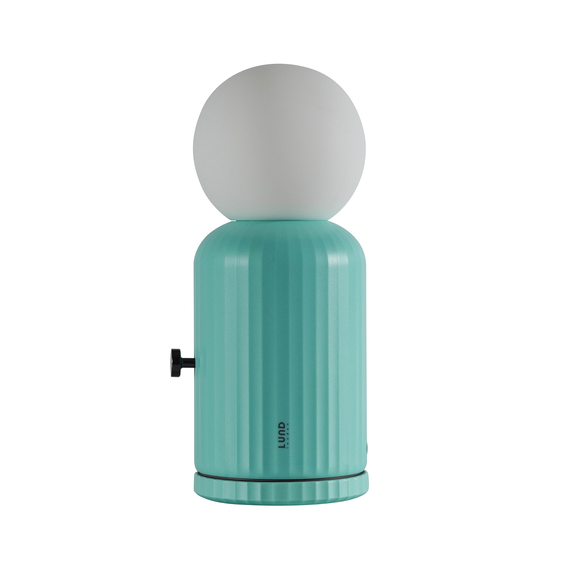 Original Lamp Mintgroen│Lund London│art. 7470│vooraanzicht met draaiknop aan zijkant