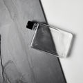 Memobottle A6│Platte Waterfles 375 ml│art. M001R│bovenaanzicht op leisteen