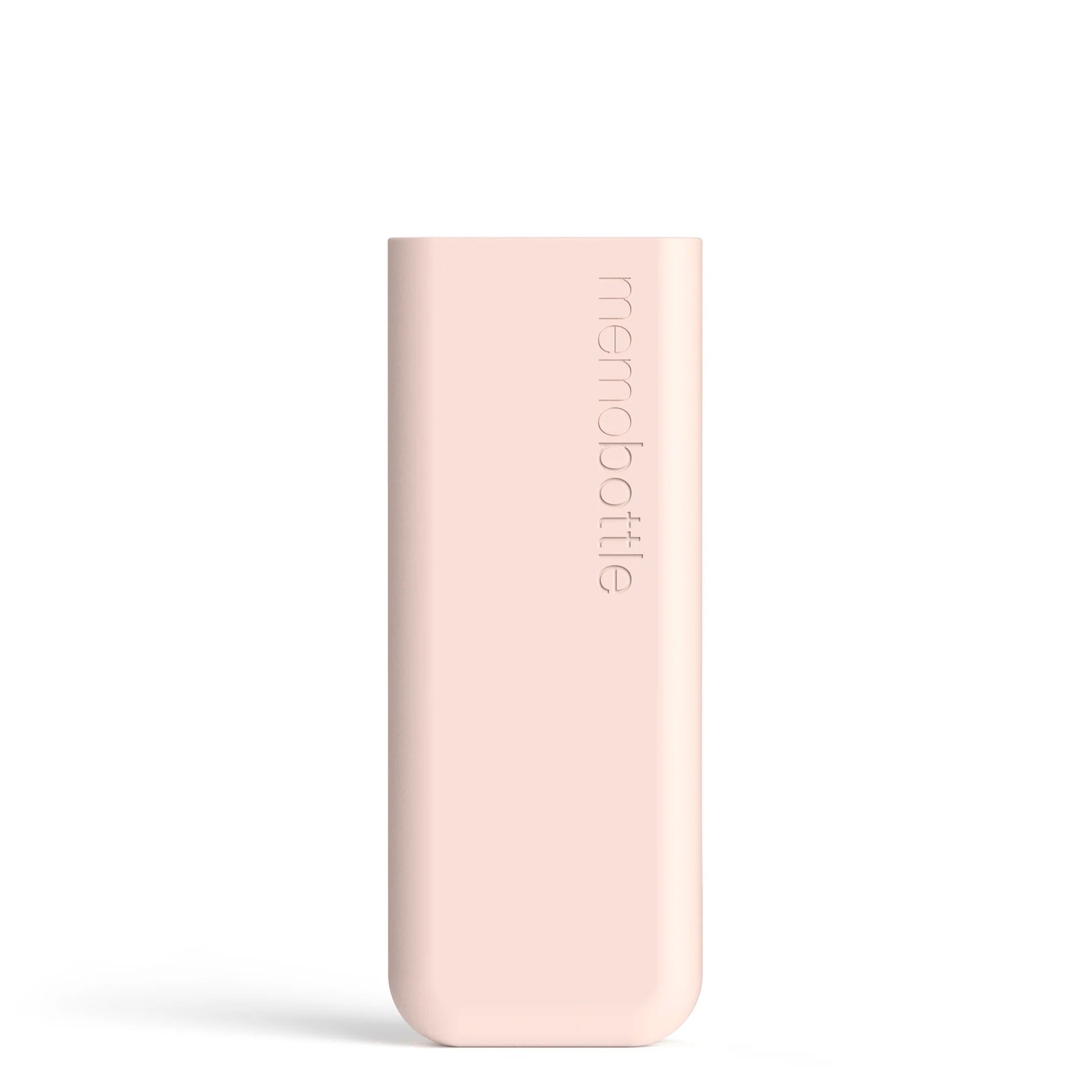 Memobottle Silicone Sleeve Slim Pale Coral│Drinkfles│foto voorkant zonder fles