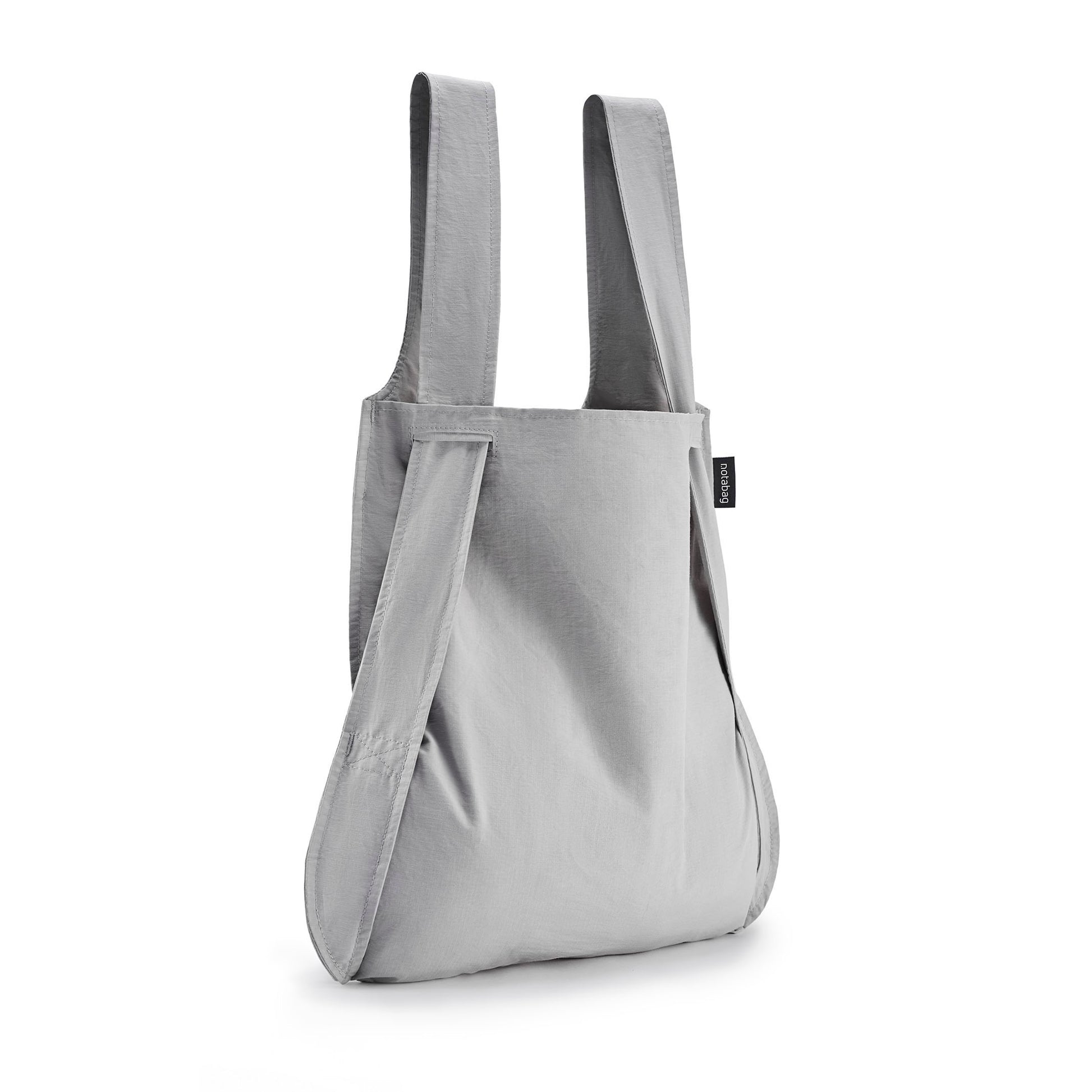 Notabag Grijs│art. NB-O-GY5│shopper tas met witte achtergrond