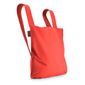 Notabag Original Rood│art. NB-O-RD5│staand als rugzak met witte achtergrond