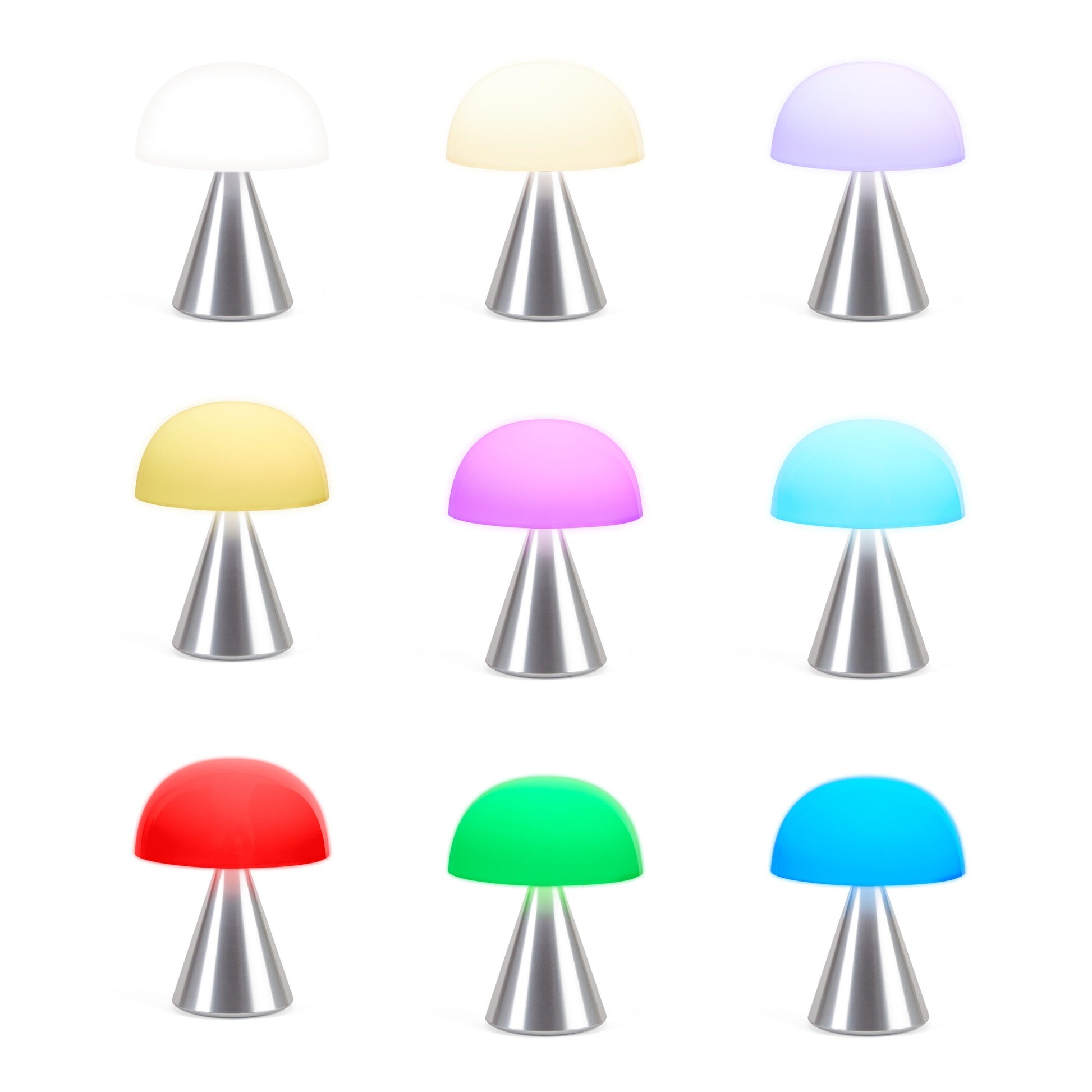 Lexon Mina Large Oplaadbare Tafellamp Aluminium│art. LH65MAP│alle kleuren verlichting