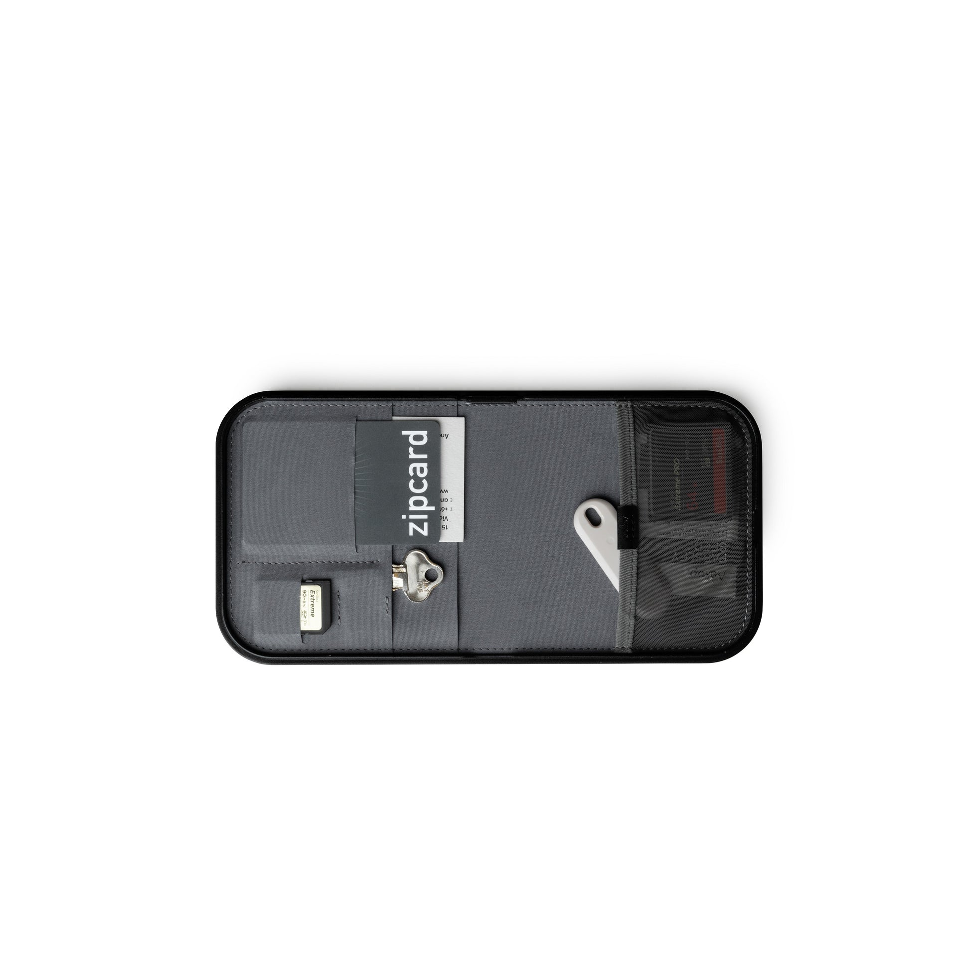 Orbitkey Nest Portable Organizer│Ash Grey│foto tussenstuk