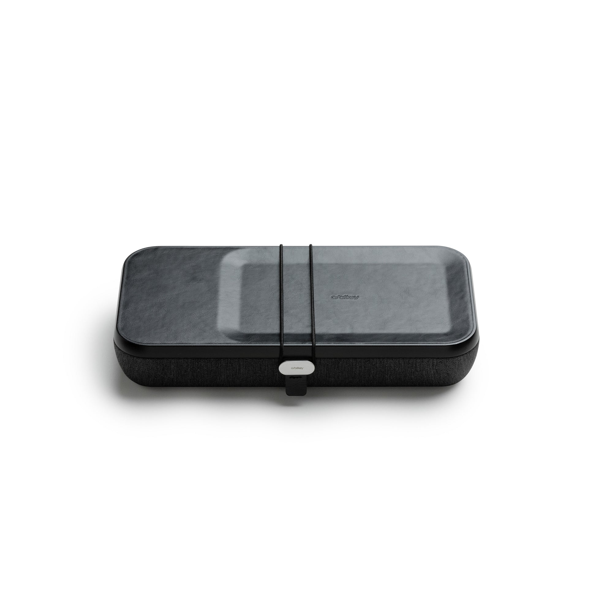 Orbitkey Nest Portable Organizer│Black│foto bovenkant recht