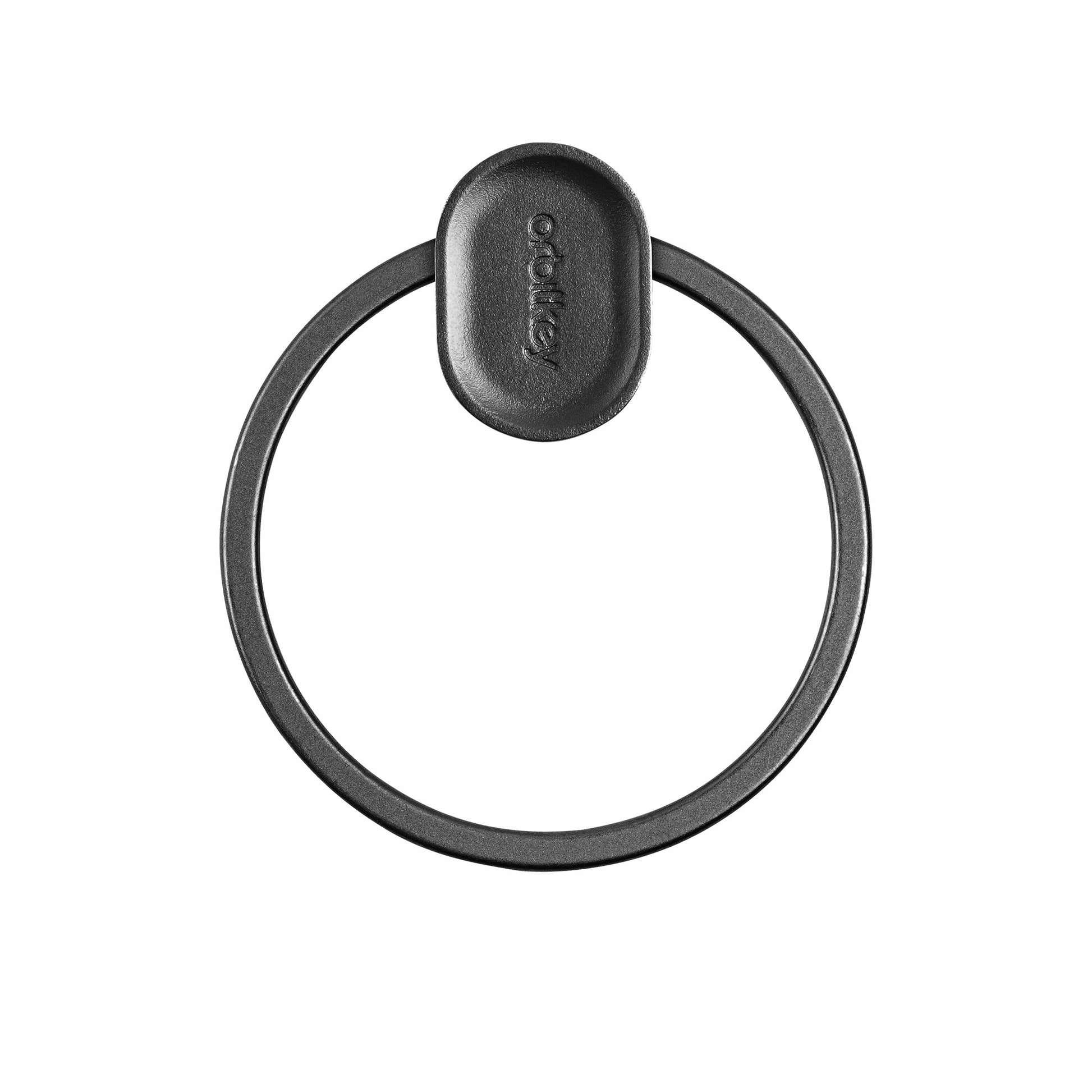 Orbitkey Ring V2 Black│Sleutelhanger Zwart│PRN2-BLK-102│sleutelring zonder sleutels