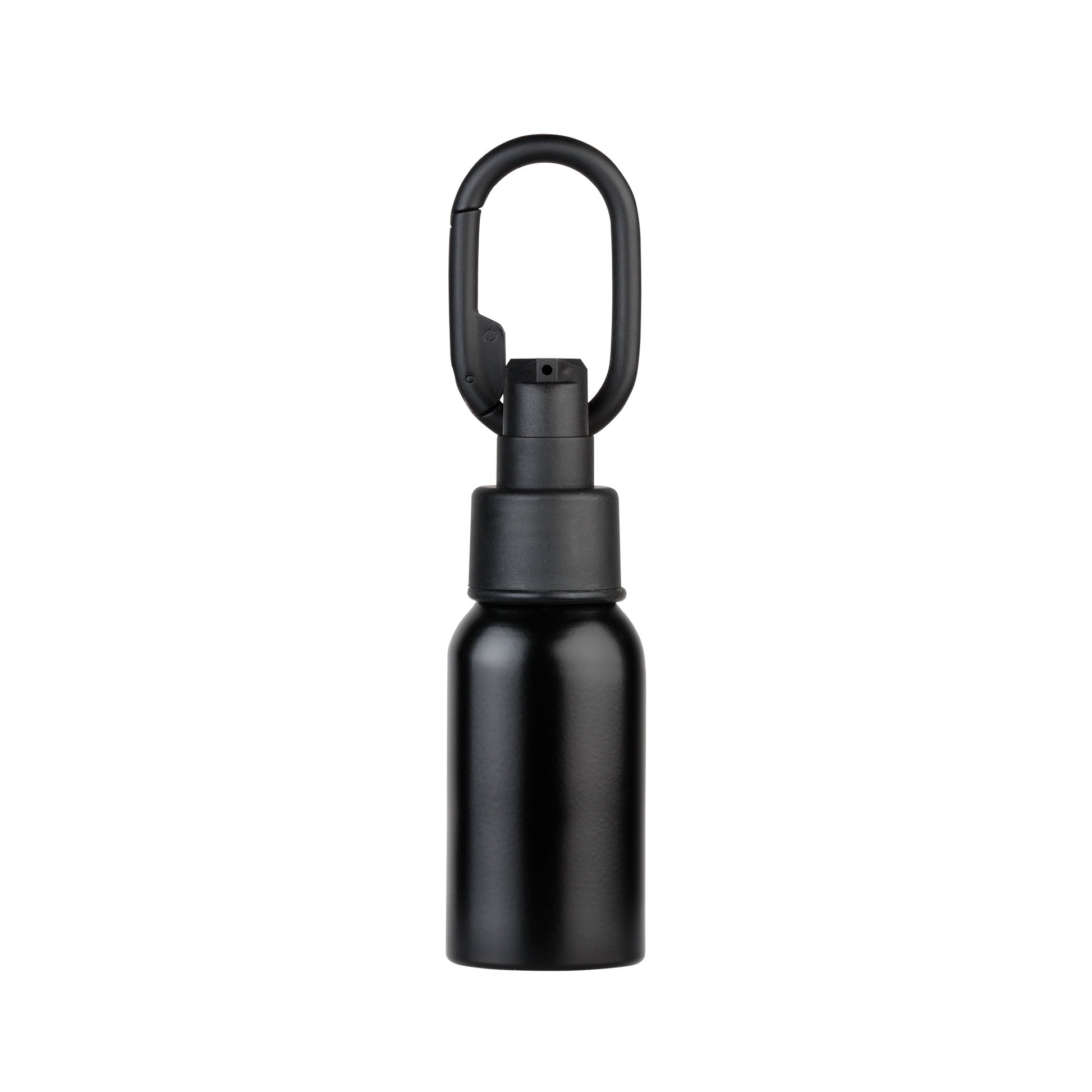 Orbitkey Sanitiser Holder Black│Flesje voor Desinfectie vloeistof│foto voorkant