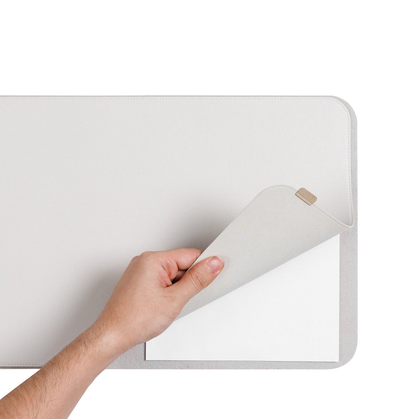 Orbitkey Desk Mat Slim Stone│Bureau Organizer│art. WDS1-STO-105│met papier tussen lagen