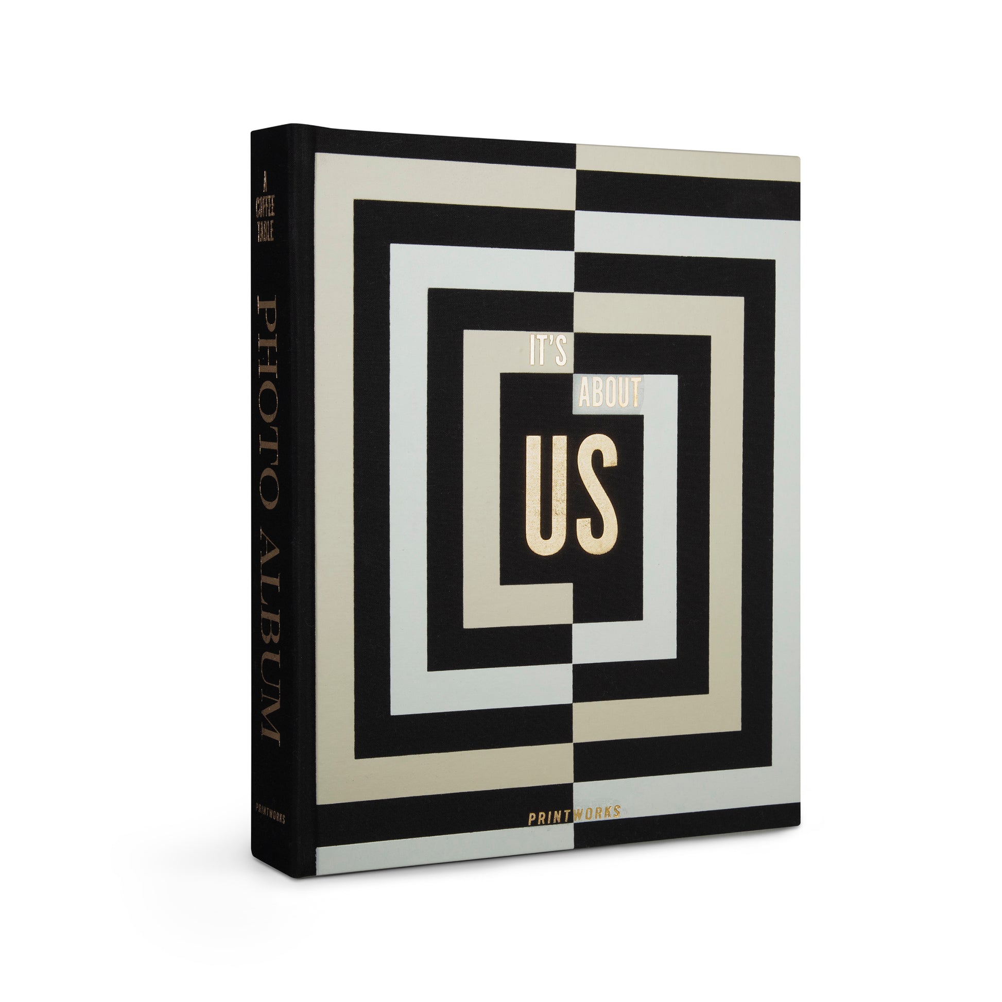 Fotoalbum It's About Us│Printworks│Photo Album│art. PW00514│voorkant met wittte achtergrond