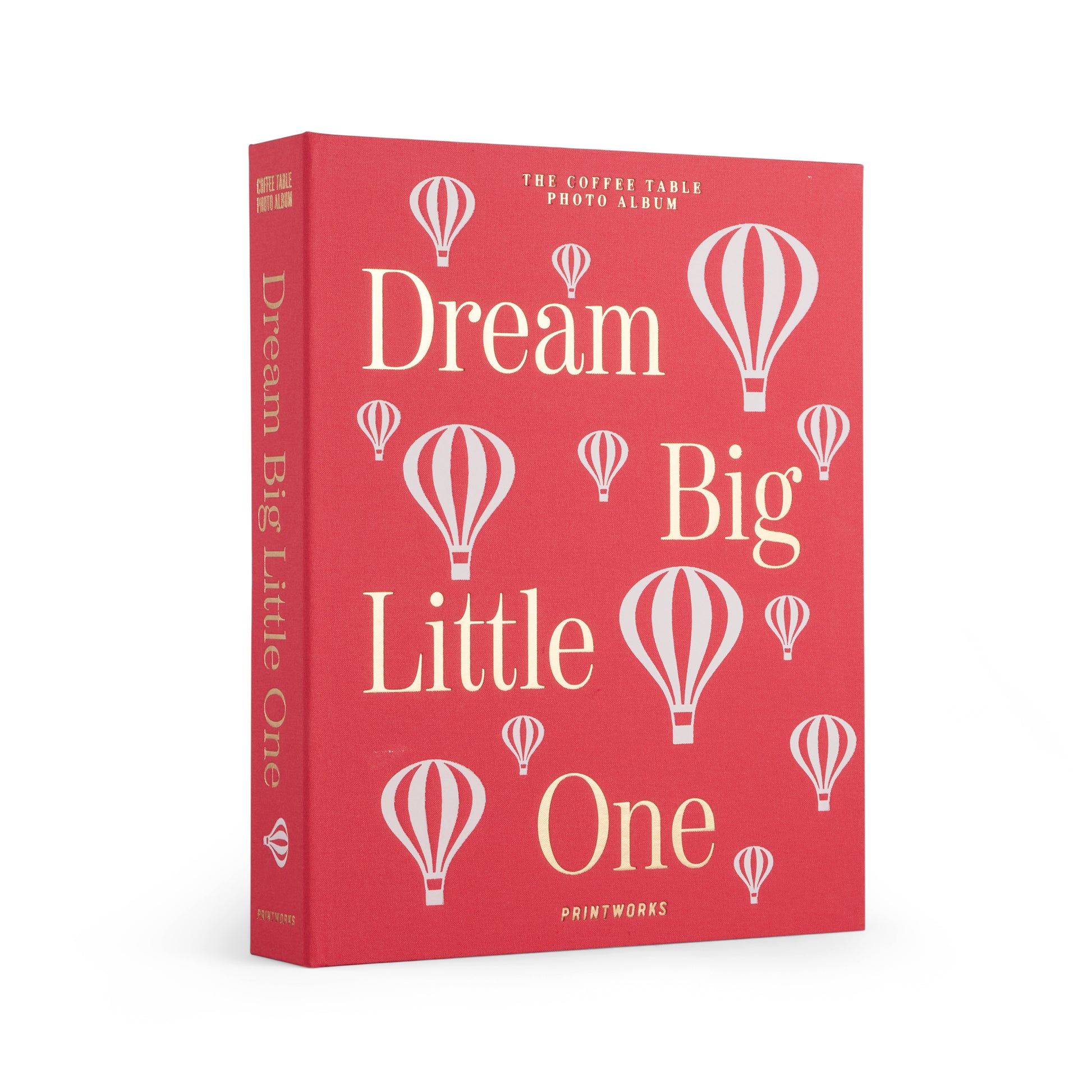Fotoalbum Baby Printworks Pink│dream Big Little One│art. PW00608│voorkant met witte achtergrond