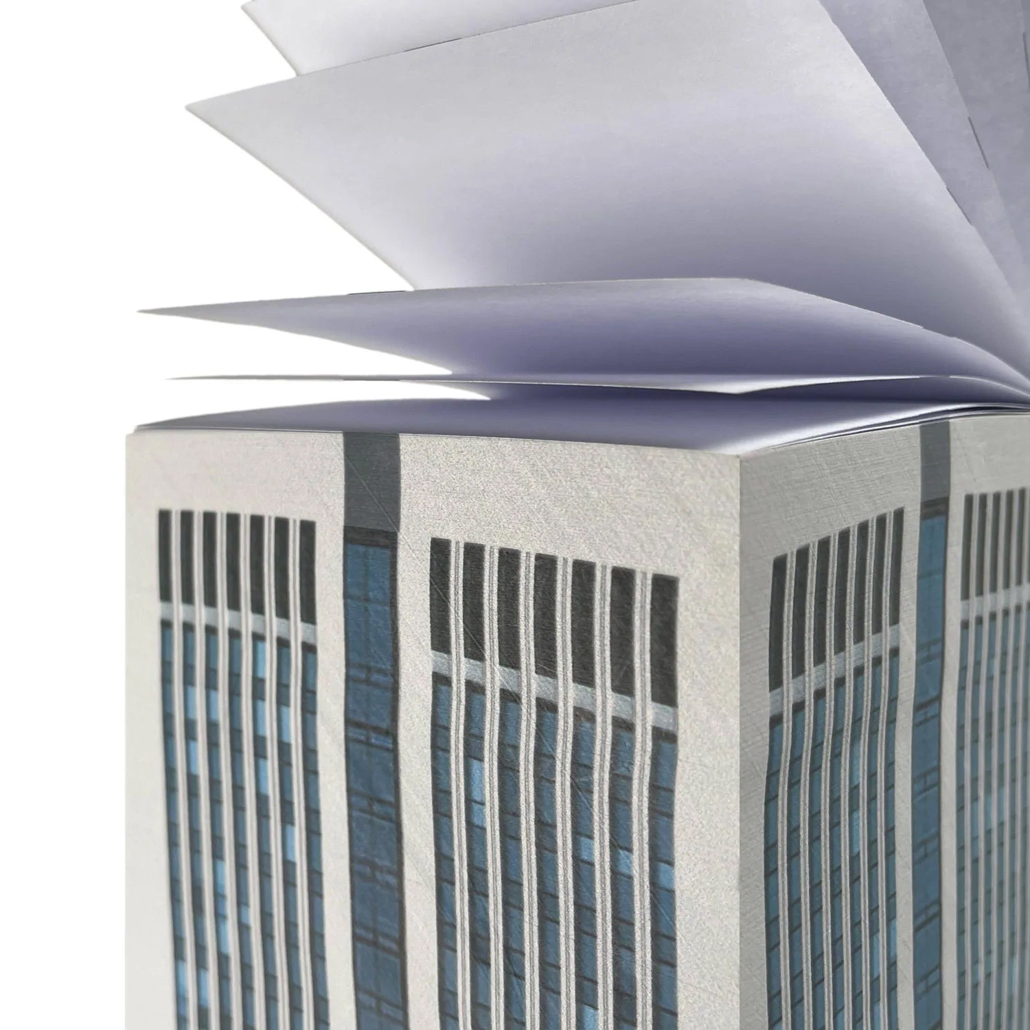 Memoblok Paperscraper Skyscraper Downtown│Notitieblok│detail losse vellen papier