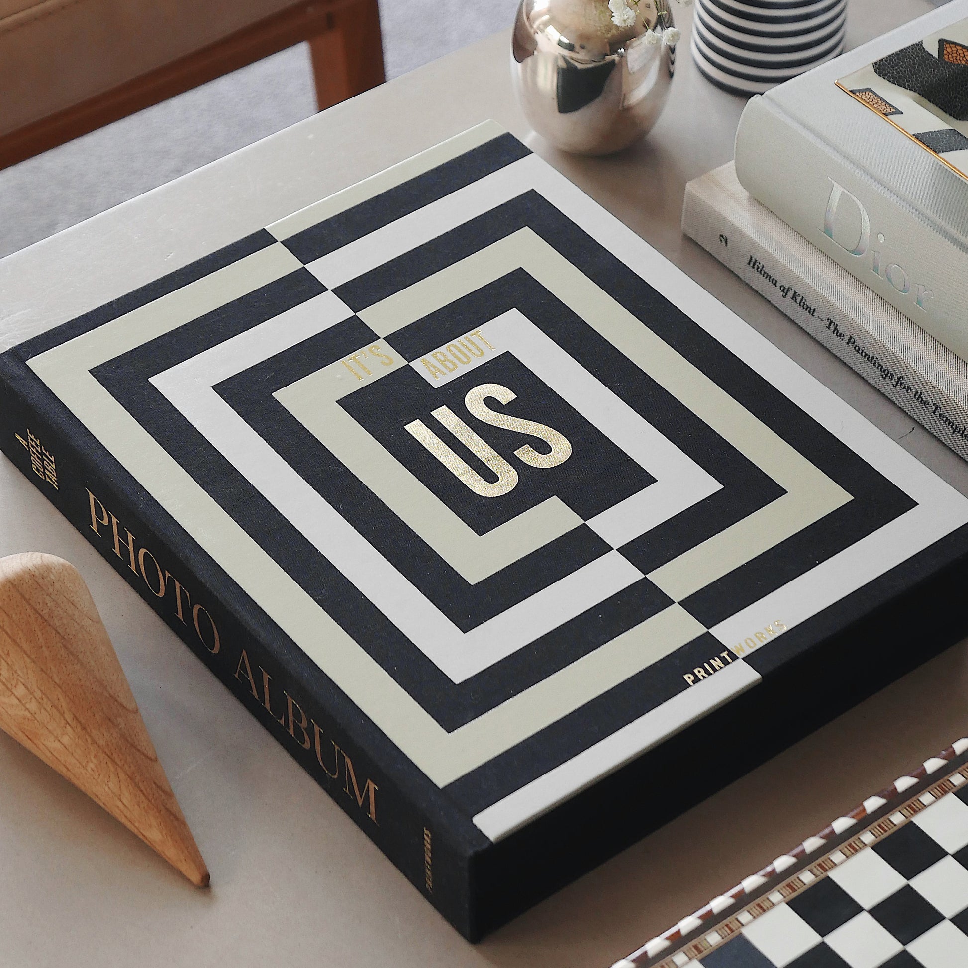Fotoalbum It's About Us│Printworks│Photo Album│art. PW00514│op salontafel