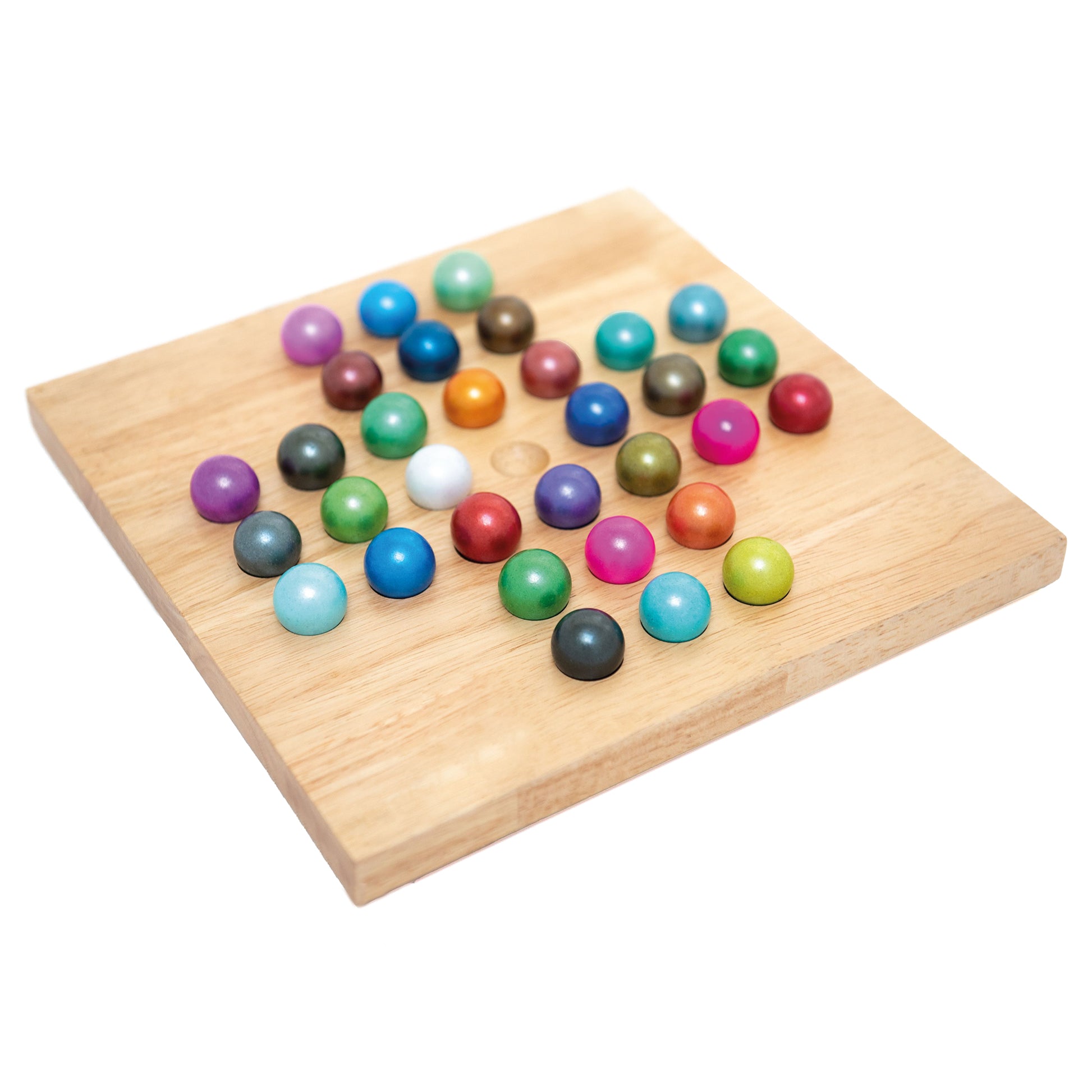 Bordspel Solitaire Remember│art. SOL1│bovenaanzicht schuin met witte achtergrond