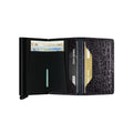 Secrid Slimwallet Nile│art. SN-BLACK│Pasjeshouder│geopend met contant geld