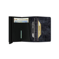 Secrid Slimwallet Dutch Martin│art. SDM-NIGHTBLUE│Pasjeshouder│geopend met contant geld