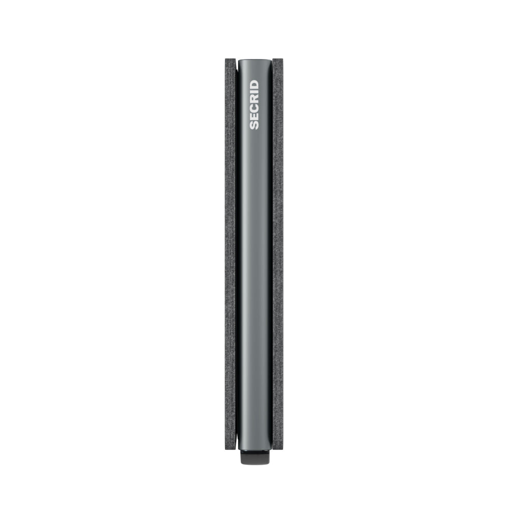 Secrid Slimwallet Carbon│art. SCA-COOL GREY│pasjeshouder en portemonnee│zijkant