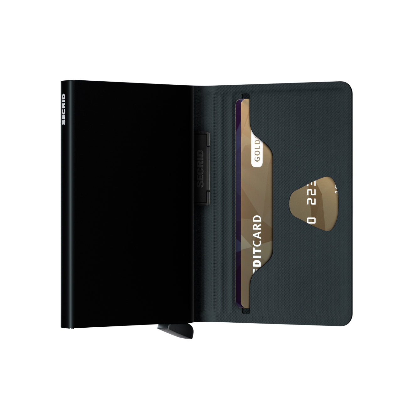 Secrid Bandwallet TPU│Pasjeshouder│art. BTP-BLACK│half open
