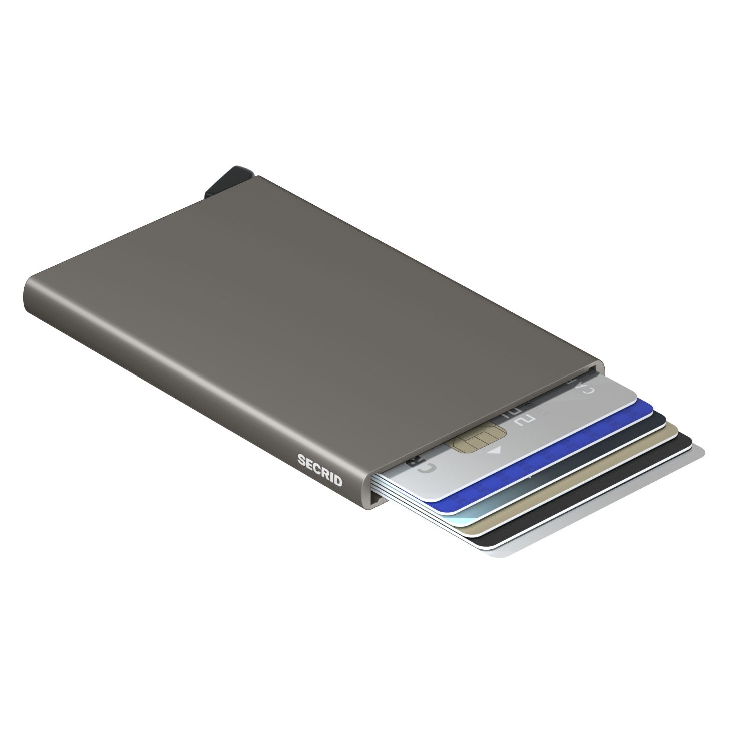 Secrid Cardprotector│art. C-EARTH GREY│Pasjeshouder│bovenzijde met pasjes