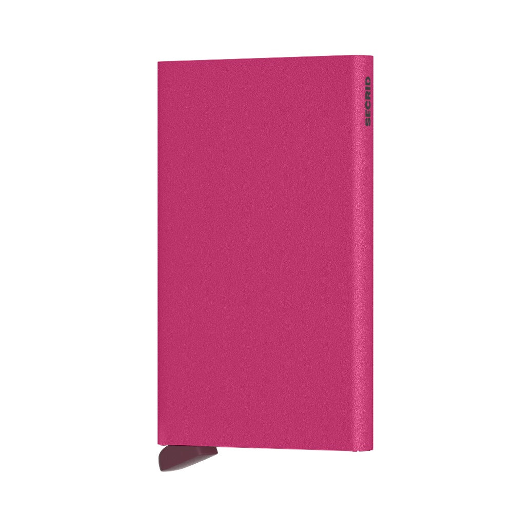 Secrid Cardprotector Powder│art. CP-FUCHSIA│Pasjeshouder│voorkant met witte achtergrond