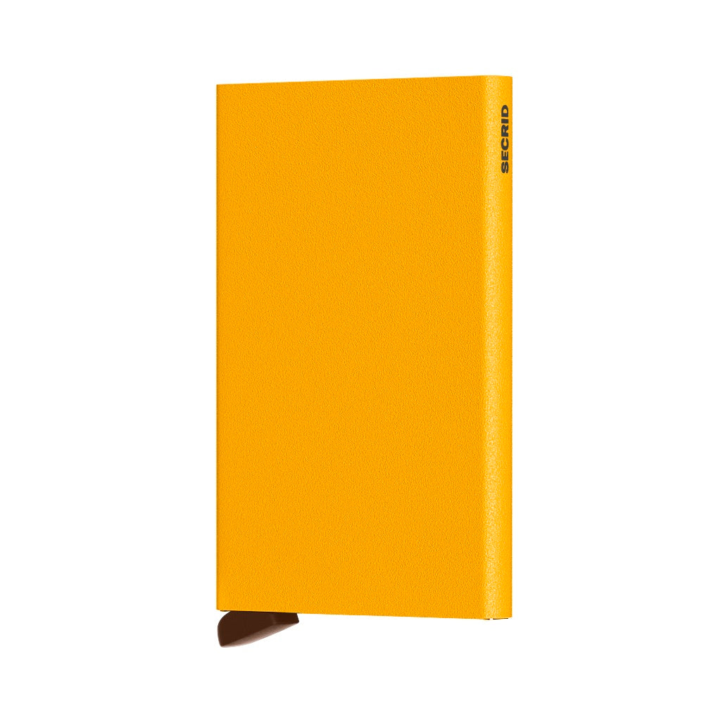 Secrid Cardprotector Powder│art. CP-OCHRE│Pasjeshouder│voorkant met witte achtergrond