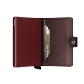 Secrid Miniwallet Metallic│art. MME-MORO│Pasjeshouder en Portemonnee│half open