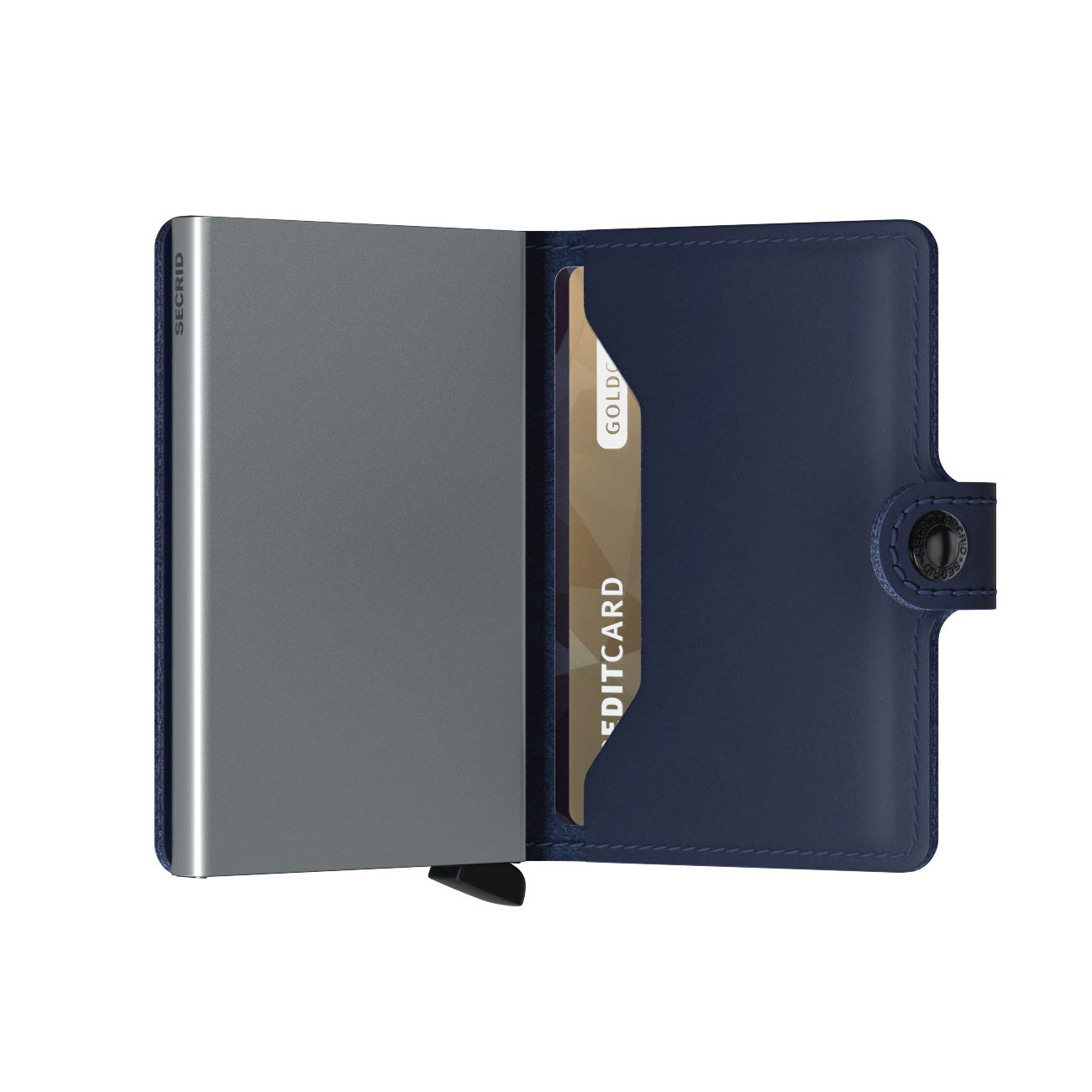 Secrid Miniwallet Original│art. M-NAVY││pasjeshouder en Portemonnee│half open