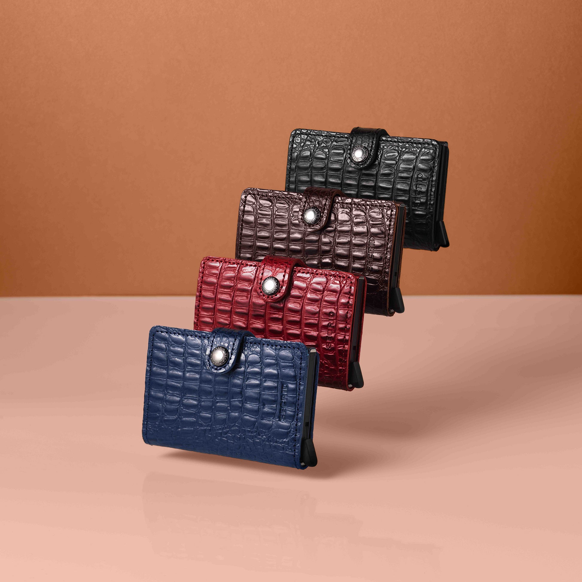 Secrid Miniwallet Nile│art. MN-BROWN│Pasjeshouder│foto groep diverse kleuren