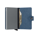 Secrid Miniwallet Twist│art. MTW-JEANS-BLUE││Pasjeshouder en Portemonnee│half open