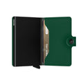Secrid Miniwallet Yard│art. MY-GREEN│Pasjeshouder en Portemonnee│half open