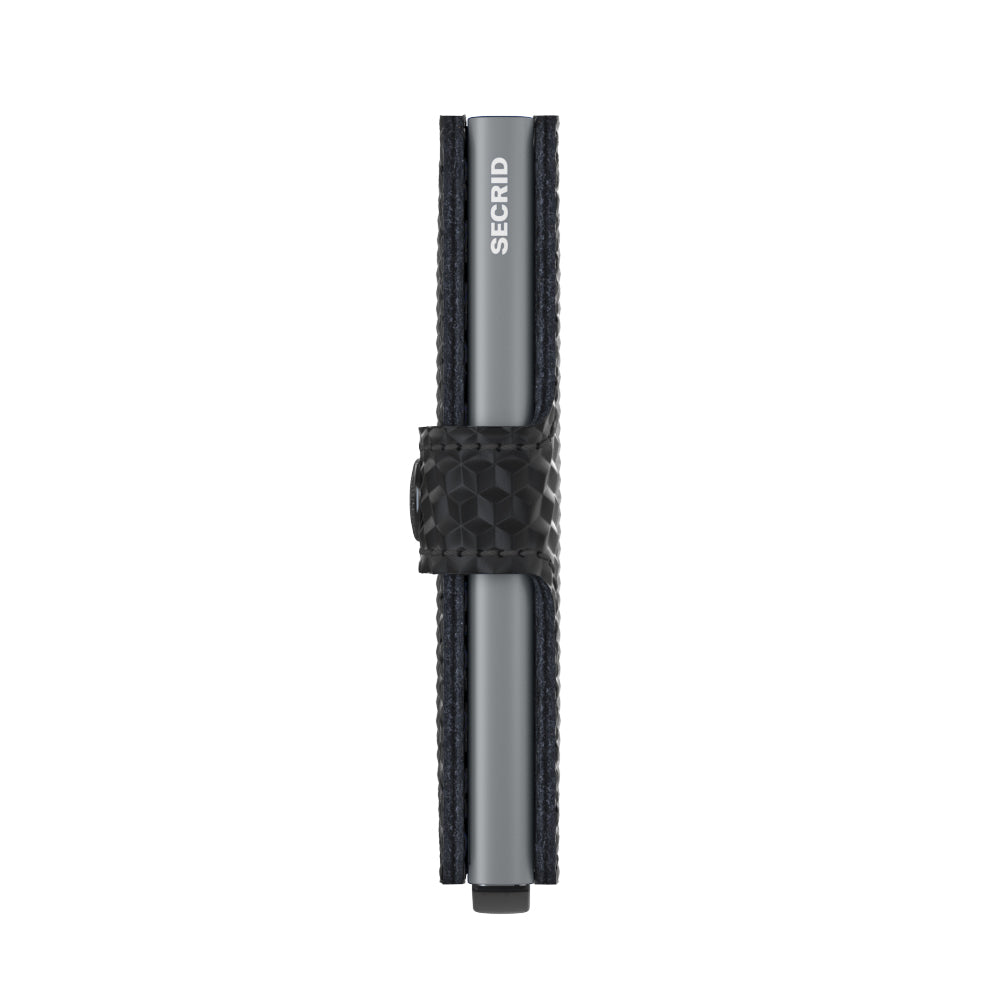 Secrid Miniwallet Secrid Miniwallet│Pasjeshouder│art. MCU-BLACK-TITANIUM│zijkant