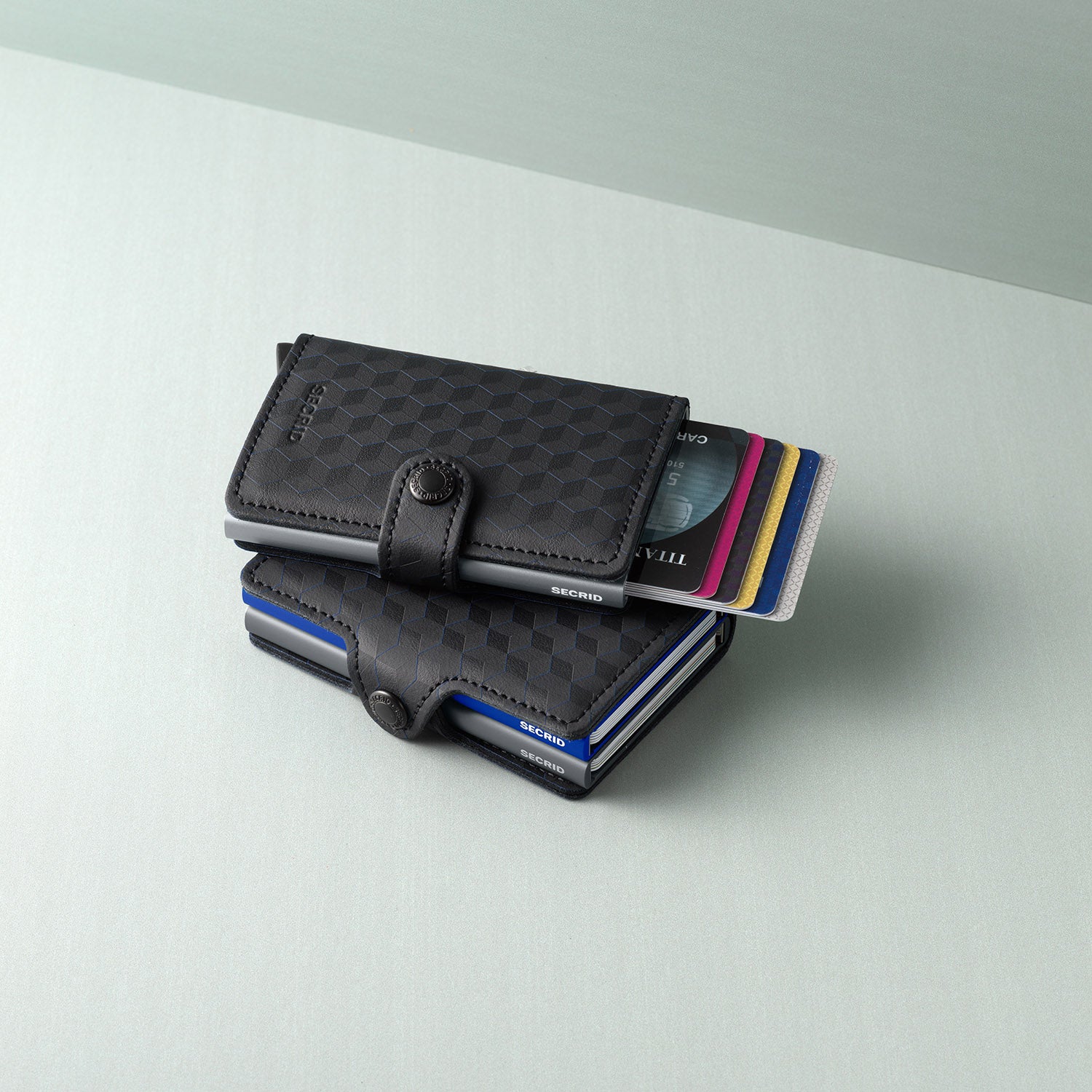 Secrid Miniwallet Optical│art. MOP-BLACK-TITANIUM│Pasjeshouder & Portemonnee│samen met Twinwallet