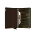 Secrid Slimwallet Dutch Martin│Pasjeshouder│art. SDM-OLIVE│half open