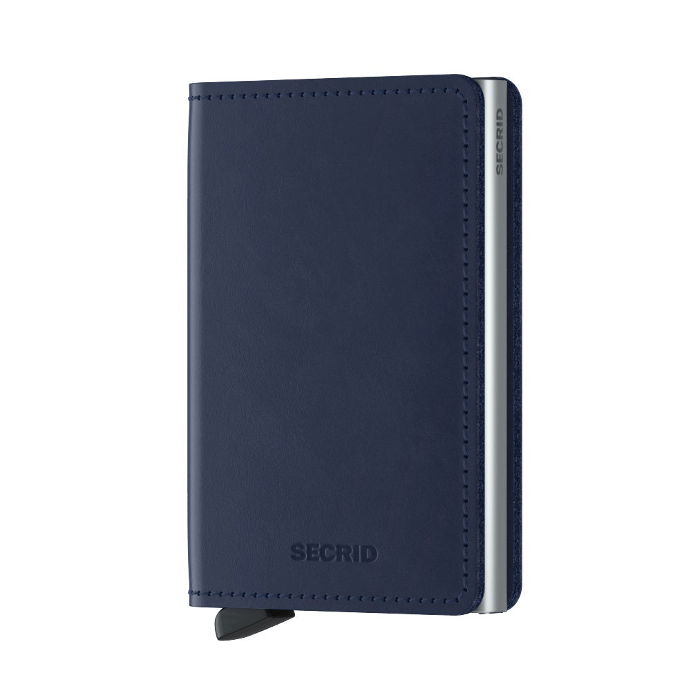 Secrid Slimwallet Original│art. SO-NAVY│Pasjeshouder│voorkant met witte achtergrond