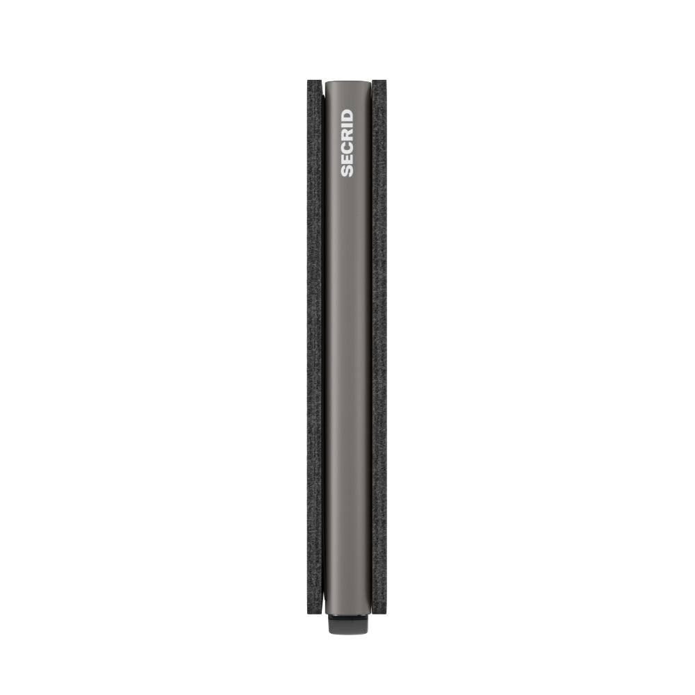 Secrid Slimwallet Carbon│art. SCA-KHAKI│pasjeshouder en Portemonnee│zijkant