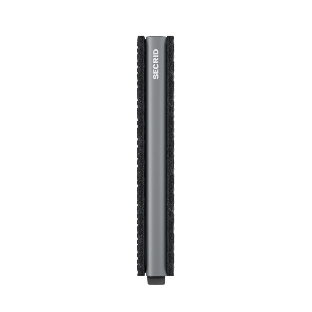 Secrid Slimwallet Cubic│art. SCU-BLACK-TITANIUM│Pasjeshouder en Portemonnee│zijkant