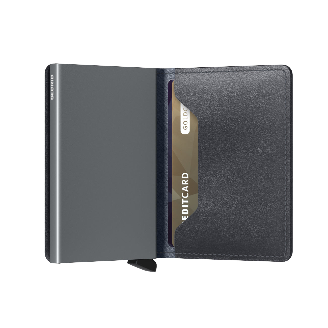 Secrid Slimwallet Original│art. SO-GREY│Pasjeshouder en Portemonnee│half open