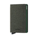 Secrid Slimwallet Twist│art. STW-GREEN│Pasjeshouder│voorkant met witte achtergrond