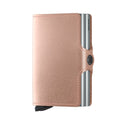 Secrid Twinwallet Metallic│art. TME-ROSE│Pasjeshouder│voorkant met witte achtergrond