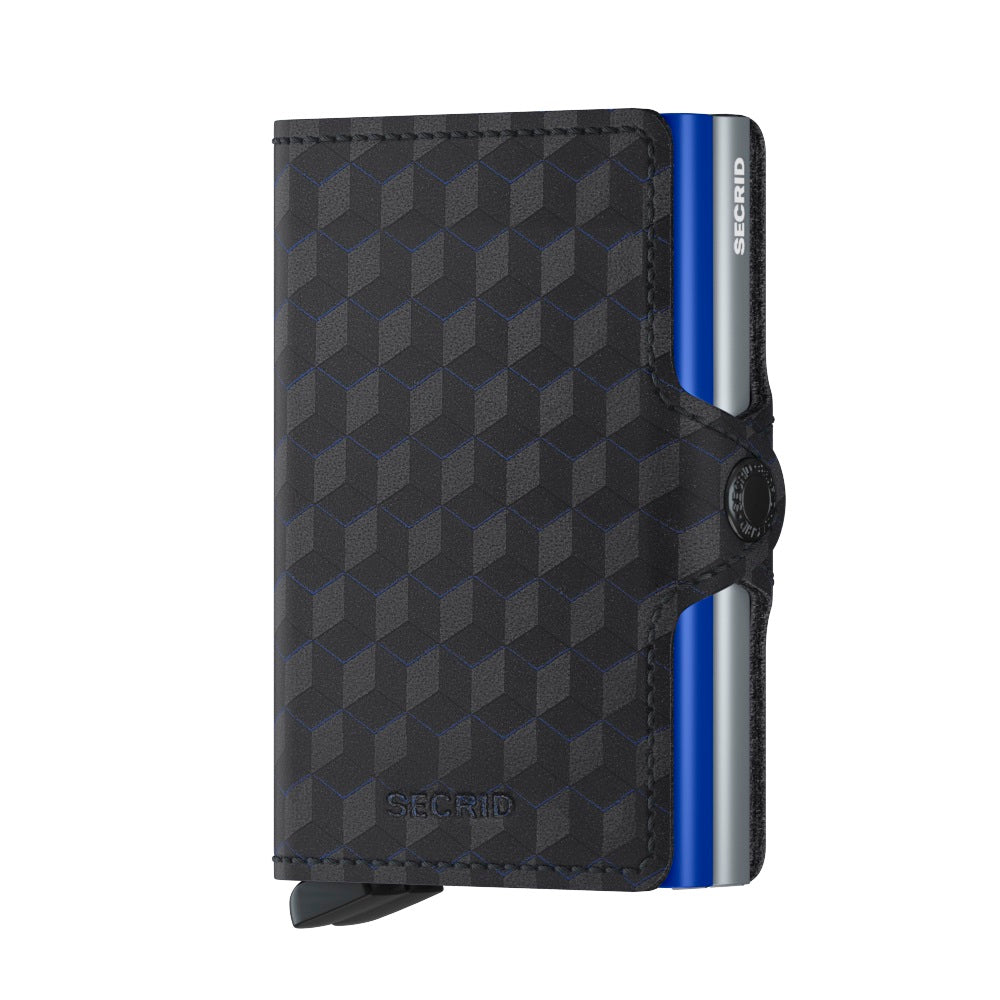 Secrid twinwallet Optical│art. TOP-TITANIUM-BLUE│Pasjeshouder│voorkant met witte achtergrond
