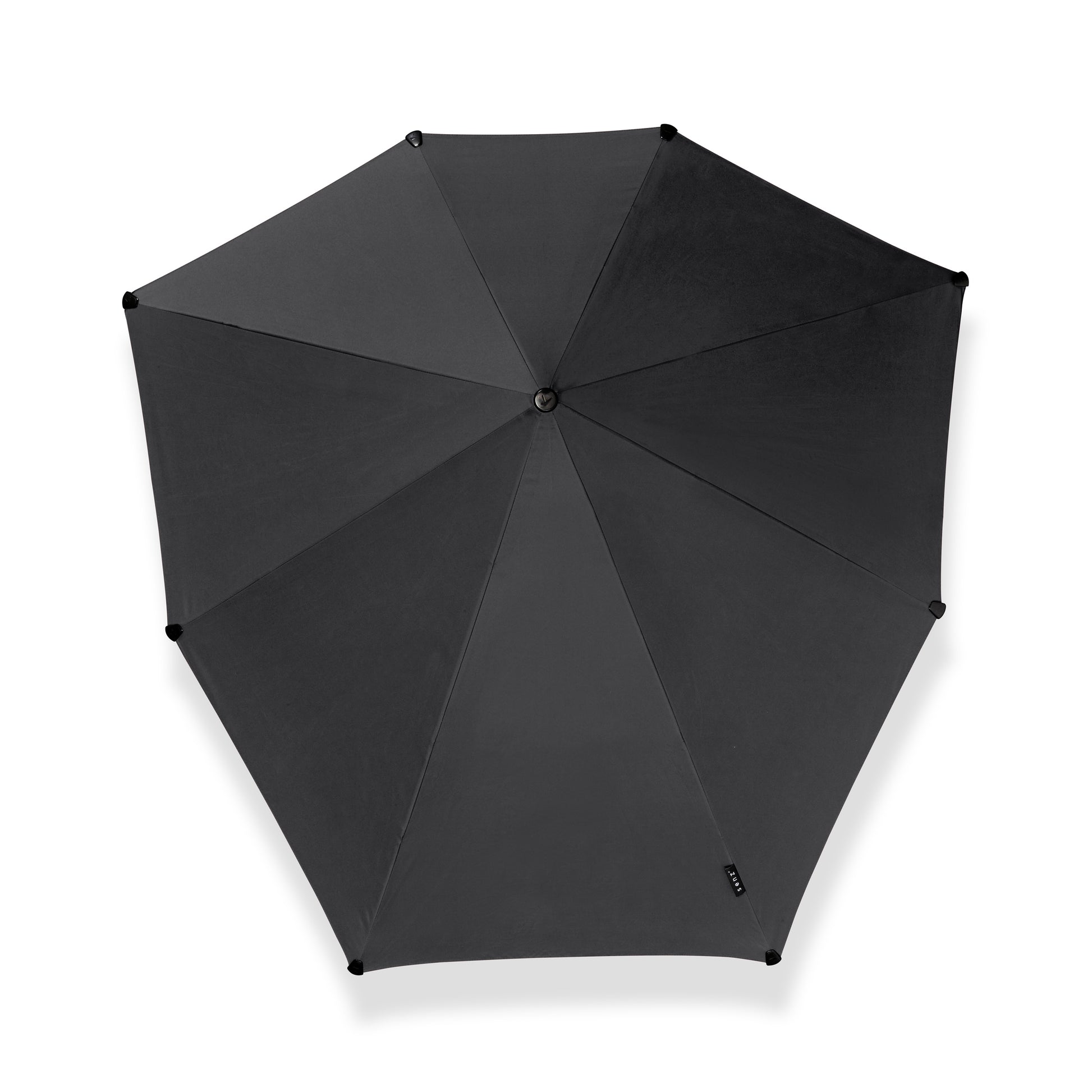 Senz Storm Paraplu Large│Pure Black│Senz Umbrella│product foto bovenkant