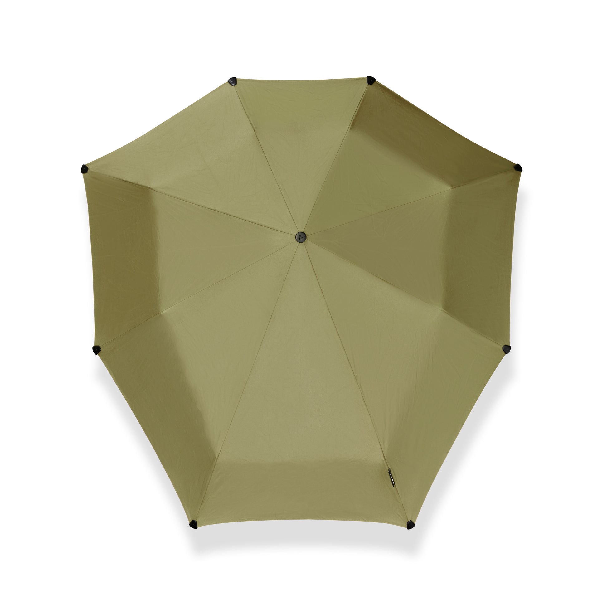 Senz Stormparaplu Mini Automatic│Opvouwbaar │Senz Umbrella│Olive Branch_bovenkant geopend