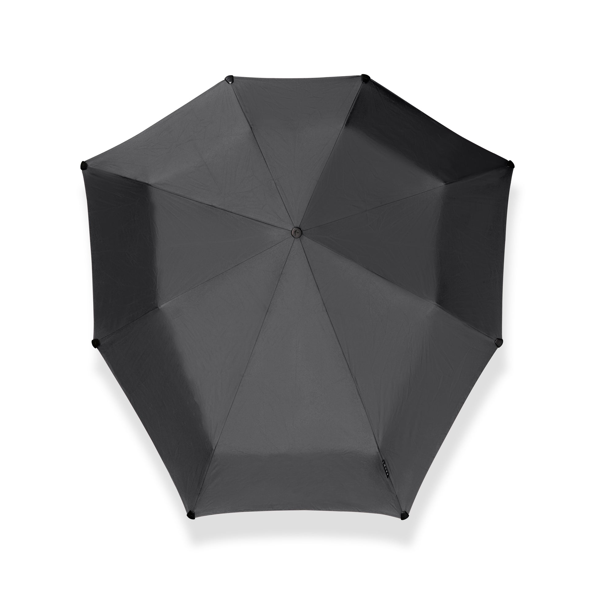 Senz Stormparaplu Mini Automatic│Opvouwbaar │Senz Umbrella│Pure Black│bovenkant geopend