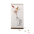 Flip Vase Dieren│Spextrum│art. S003COMPANION│staande kat met takje