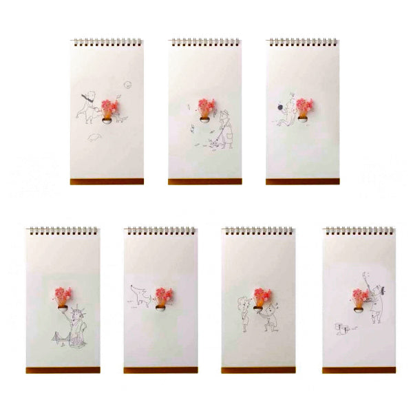 Flip Vase Humor│Spextrum│art. S003HUMOUR│verschillende afbeeldingen