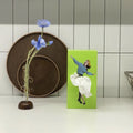 Tissue Up Girl Tissuebox│Groen│Retro Pin-Up zakdoekhouder│foto keukenblad