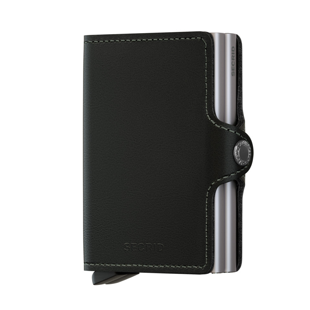 Secrid Twinwallet Original│art. TO-BLACK│Pasjeshouder│voorkant met witte achtergrond